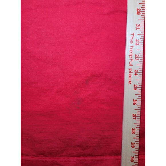 VINTAGE Boston Red Sox Shirt Mens 2XL Red Cooperstown Collection MLB Majestic - Picture 10 of 10